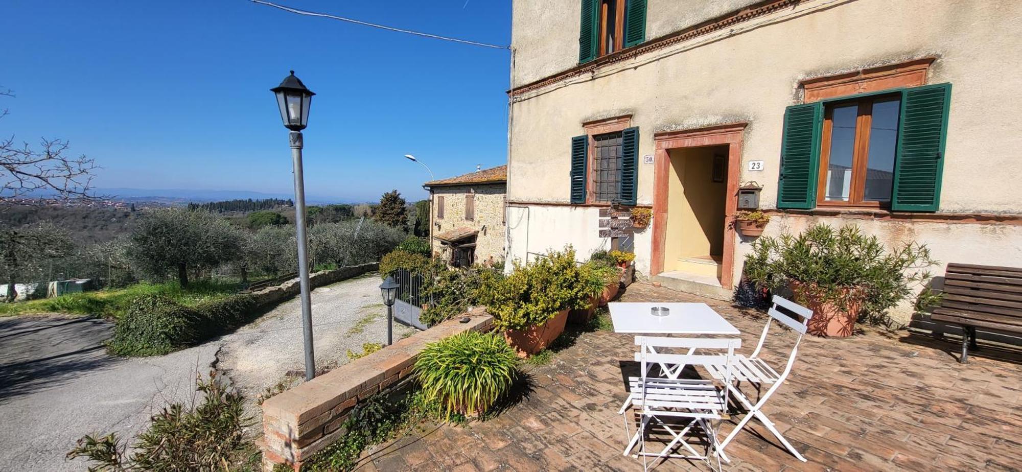 Apartmán La Torre In Chianti Siena Exteriér fotografie